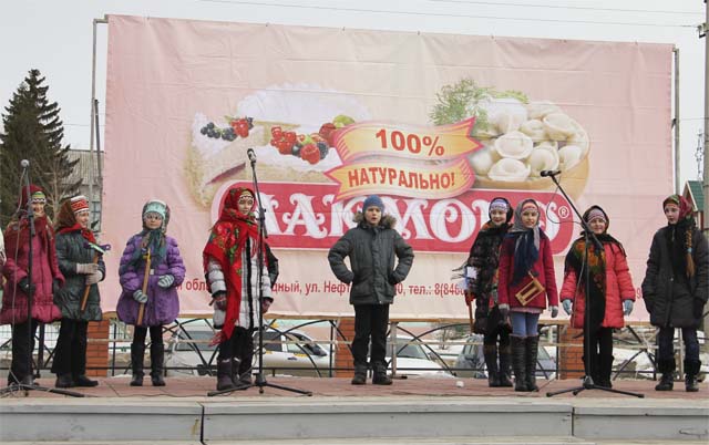 Выступление детских коллективов